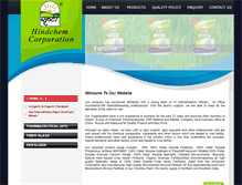 Tablet Screenshot of hindchem.com